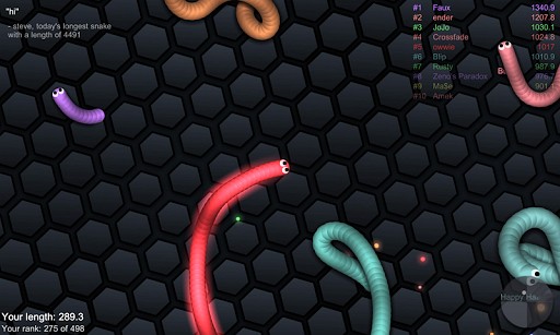 Games Like slither.io