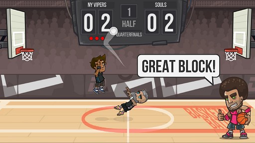 Basketball Battle is like Tappy Shots
