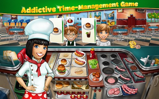 Cooking Fever is like Toca Kitchen 2