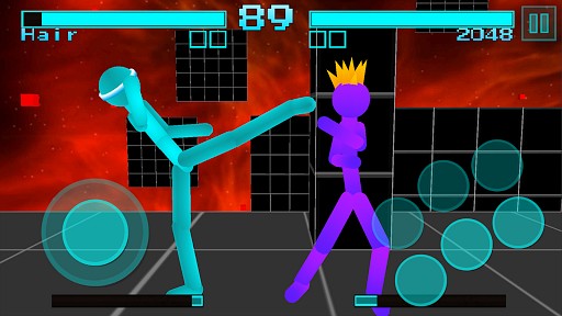 Stickman Fighting: Neon Warriors is like Stick Man Game