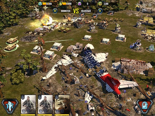 War Commander: Rogue Assault is like Infinite Flight - Flight Simulator