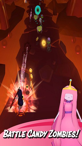 Adventure Time Run is like FINAL FANTASY VII