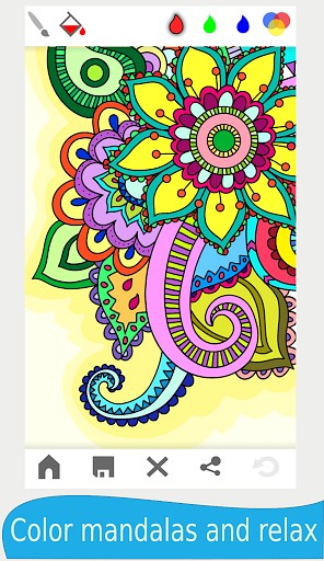 ?? Mandala coloring book for adults screenshot