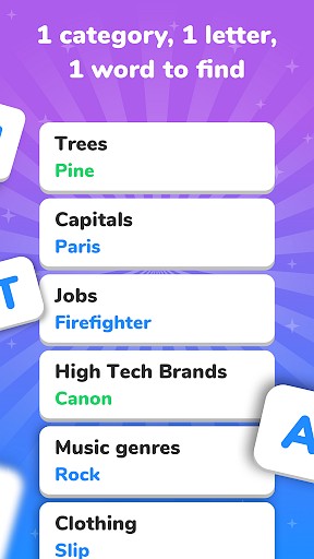 94 Seconds - Categories Game screenshot