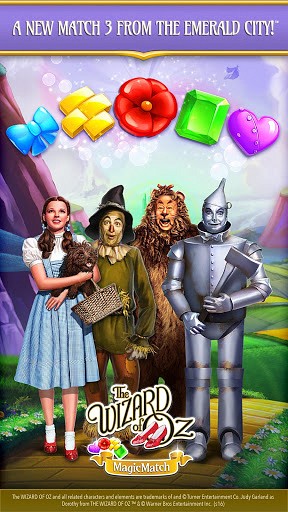 The Wizard of Oz Magic Match 3 screenshot
