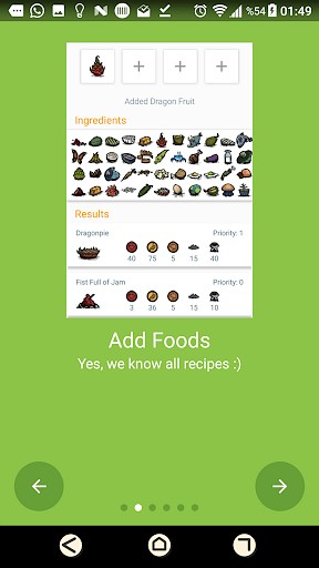 Don't Starve: Food Simulator & Guide screenshot