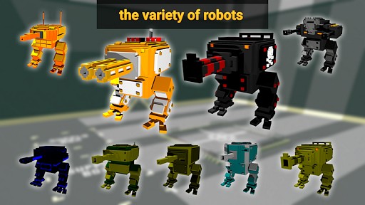 Robots Battleground vs Hide Online