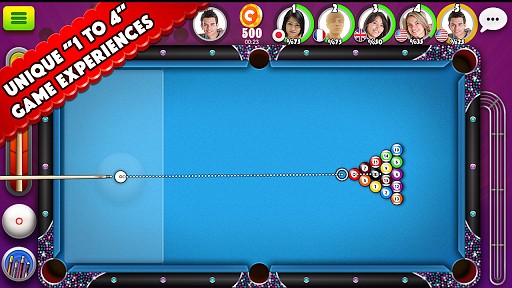 Pool Strike Online 8 ball pool billiards with Chat vs 8 Ball Pool