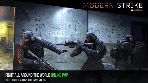 Modern Strike Online - FPS Shooter! vs Hero Hunters