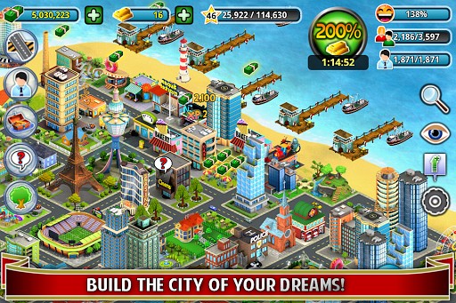 City Island ™: Builder Tycoon vs Block Craft 3D: City Building