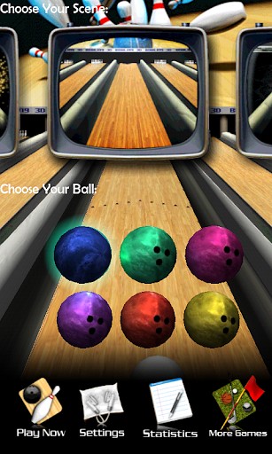 3D Bowling vs Scrolling Ball in Sky: casual rolling game