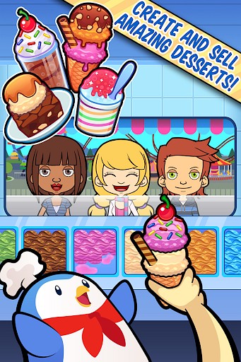 My Ice Cream Truck - Make Sweet Frozen Desserts vs Papa's Freezeria To Go!