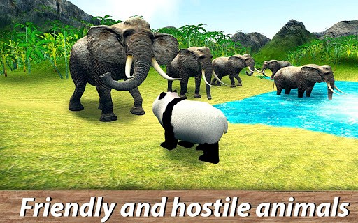 Panda Family Simulator vs Rusted Warfare