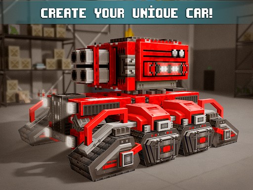 Blocky Cars - Online Shooting Game game