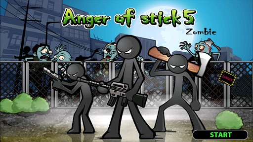 Anger of stick 5 : zombie game