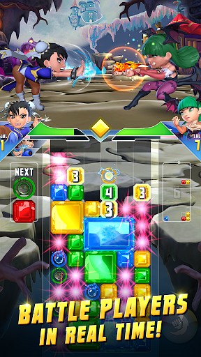 Puzzle Fighter game