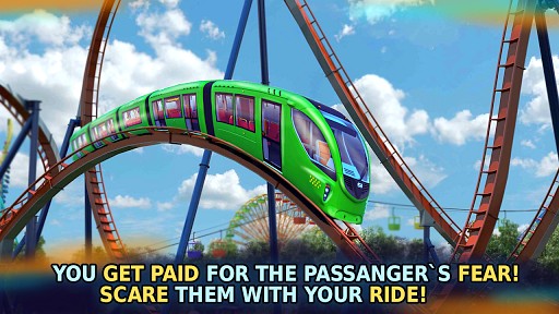 Roller Coaster Train Simulator game