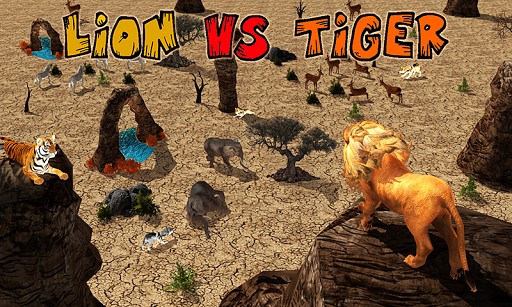 Lion Vs Tiger Wild Adventure game