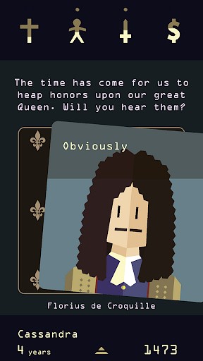 Reigns: Her Majesty game