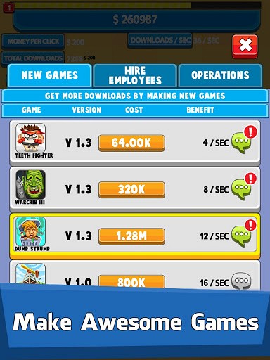 Video Game Tycoon - Idle Clicker & Tap Inc Game game