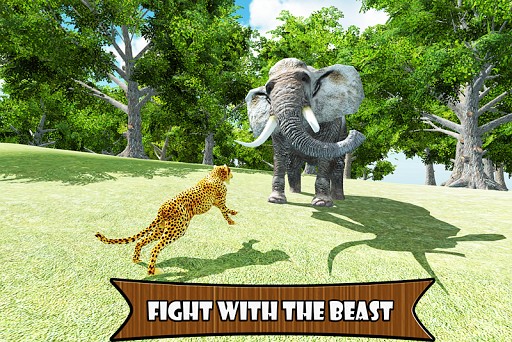 Angry Wild Cheetah Simulator game