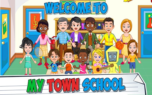 My Town : School game