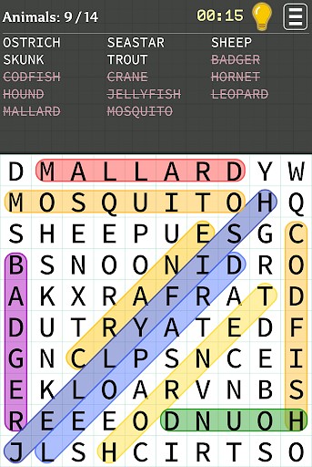 Word Search game