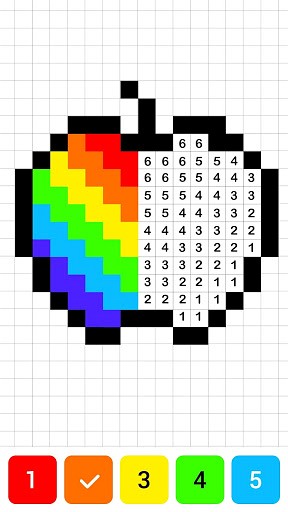 Draw.ly - Color by Number Pixel Art Coloring game