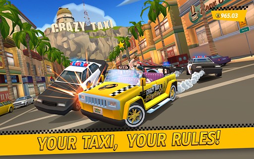 Crazy Taxi City Rush game