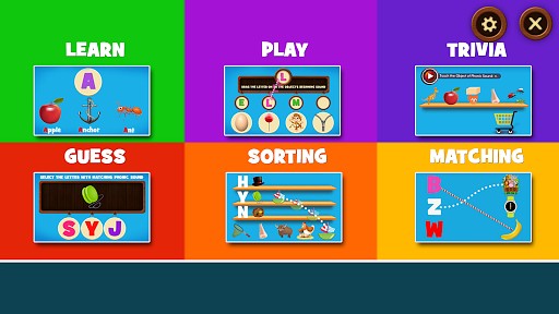 Learning Phonics for Kids game