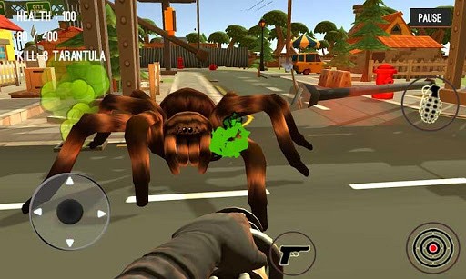 Spider Hunter Amazing City 3D game