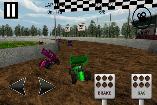 Dirt Track Sprint Car Game game