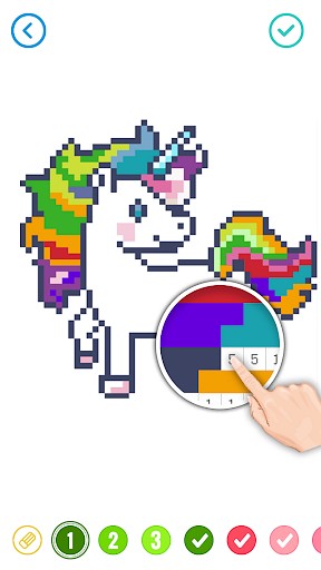 Pixel Art - Color by Number alternative