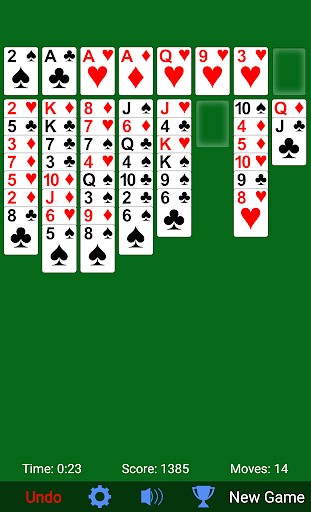 FreeCell Solitaire similar to Solitaire
