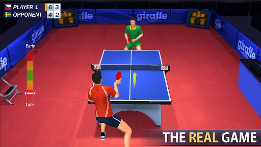 Table Tennis similar to 3D Bowling