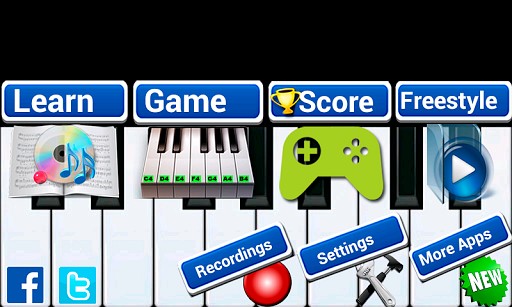 Real Piano Teacher game like Magic Tiles 3