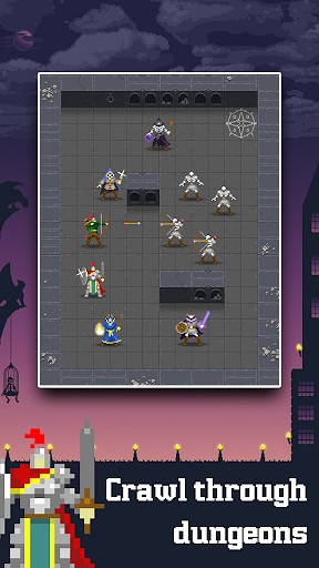 Dunidle - Incremental RPG Dungeon Crawler game like Rogue Hearts