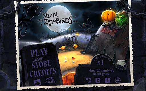 Shoot The Zombirds game like Octodad: Dadliest Catch