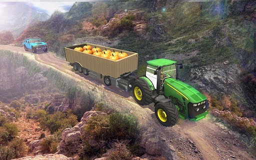 Heavy Tractor Trolley Cargo:Rural Farmer Simulator game like Truck Simulator PRO Europe