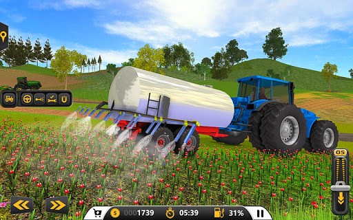 Tractor Farming 3D Simulator game like Final Fantasy VI